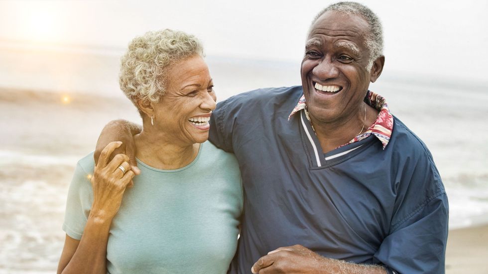 Continuing care retirement community members enjoying life